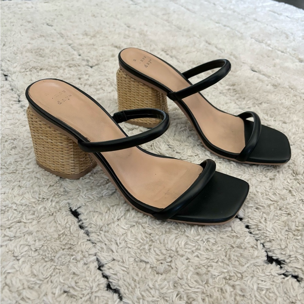 Black Heels - A New Day Size 7